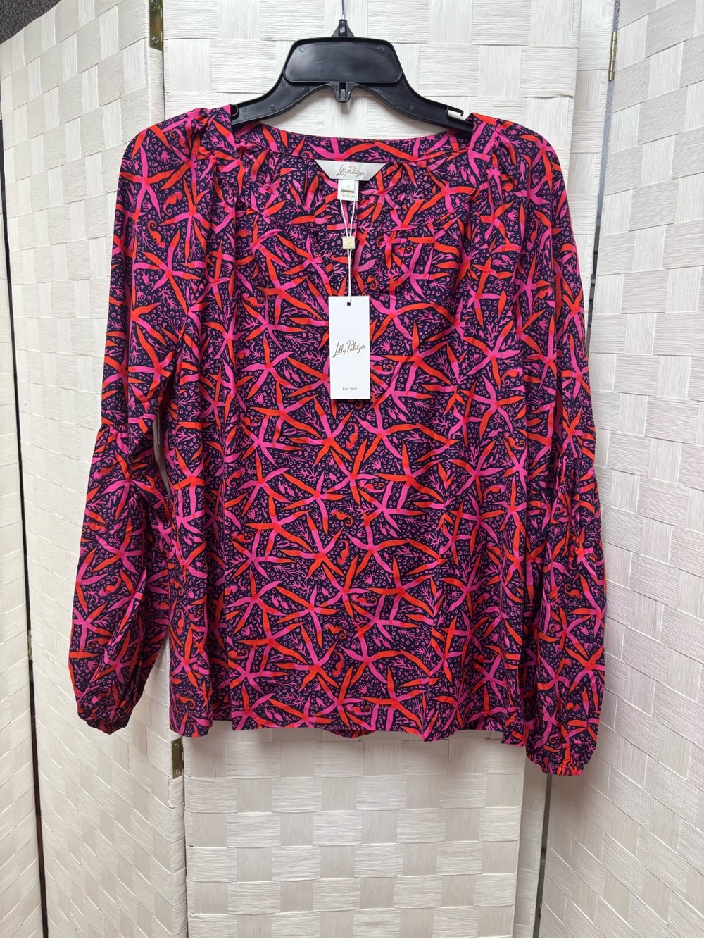 Nwt Lilly Pulitzer Sullivan Top Star Searching Small